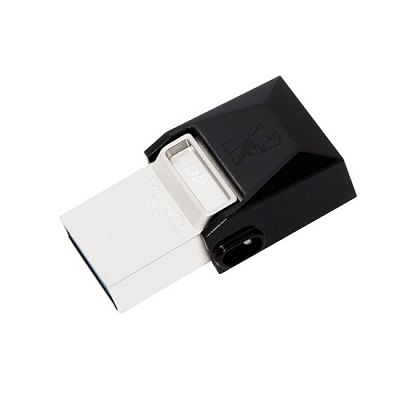金士頓（Kingston）32GB OTG USB3.0 U盤 黑色 雙接口設
