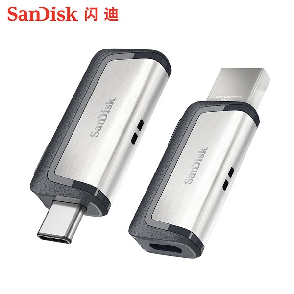 S迪SDDC2優(yōu)盤(pán) 手機(jī)電腦兩用128G type-C2 usb3.1安卓手機(jī)雙接口